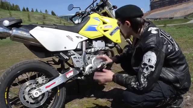 Докатились! Тест драйв Suzuki DRZ 400sm. один из первых