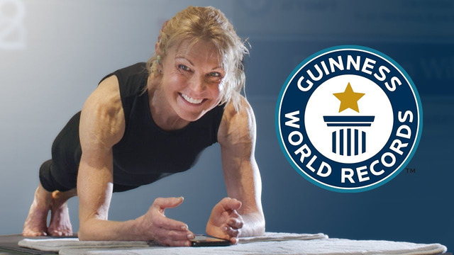 NEW: Longest EVER Female Plank – Guinness World Records