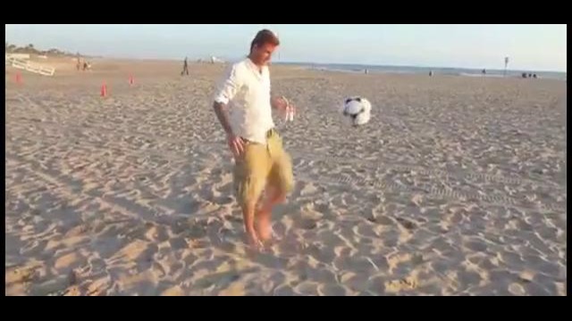 David Beckham – Pepsi Вирусные Коммерческая – Пляж Выстрелов