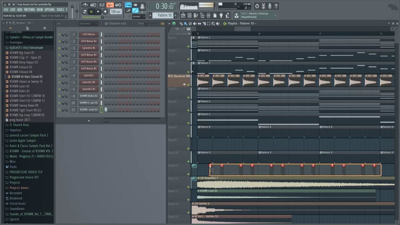 Как сделать slap house трек в fl studio