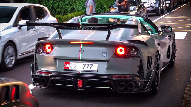 Supercars in Monaco 2025 – #CSATW784 | Mansory Ferrari 812 GTS, LaFerrari, Enzo, F40, Pagani Huayra