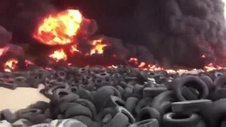 В Кувейте горит 7 млн. покрышек