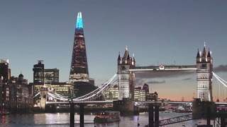 К световой инсталляции на небоскрёбе The Shard в Лондоне добавили саундтрек