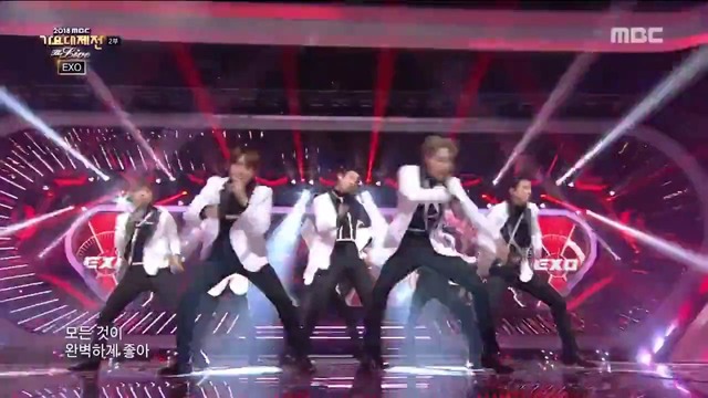 EXO – Love Shot Tempo 2018 MBC Gayo Daejejeon