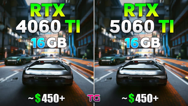 RTX 5060 Ti vs RTX 4060 Ti – Test in 10 Games