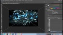 Как сделать красивый 3D текст (PS6, CINEMA 4D)