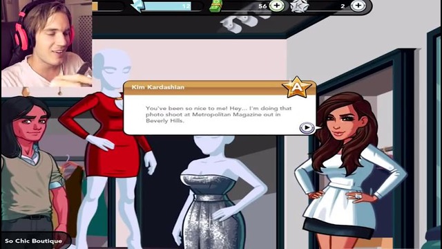 ((PewDiePie)) «Kim Kardashian: The Game» – Bish What
