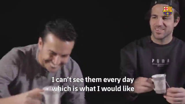 We speak with Cesc and Pedro before Chelsea-Bar