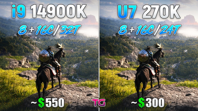 Ultra 7 270K Plus vs i9 14900K – Test in 10 Games