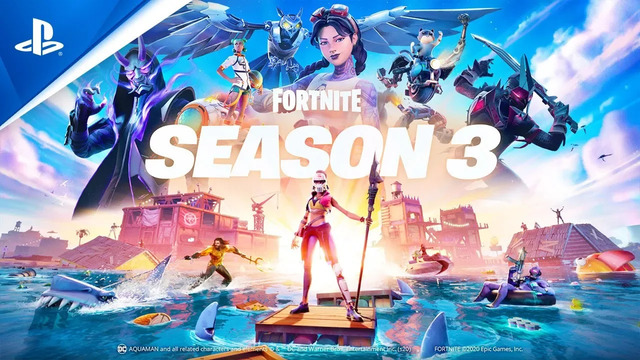 Fortnite | Chapter 2 – Season 3 Splashdown Launch Trailer | PS4
