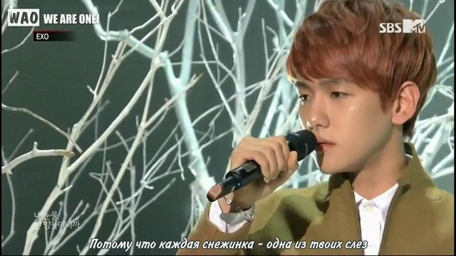 РУСС. САБ 131217 EXO – MC + Miracles in December @ SBS MTV The Show