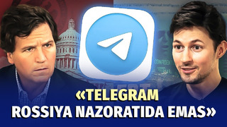 «Yo bo‘ysunasan yo [Rossiyadan] ketasan, deyishdi» | Durov intervyu berdi