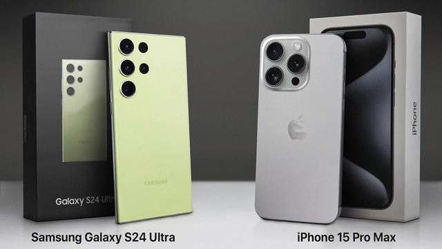 Samsung Galaxy S24 Ultra vs iPhone 15 Pro Max – Какой Смартфон Купить