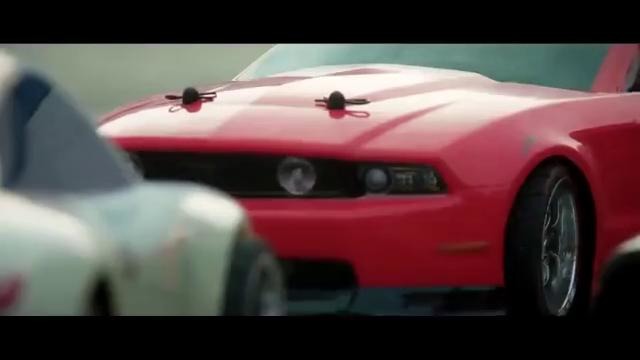 Гонка игрушечных машинок в стиле NFS most wanted