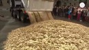 В Щвецарии рассыпали деньги