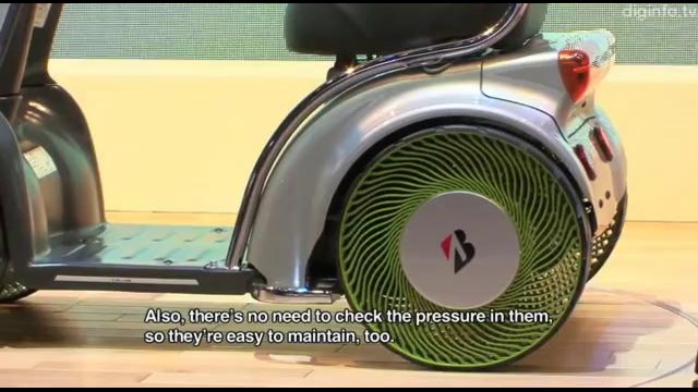 Концепт безвоздушной шины от Bridgestone