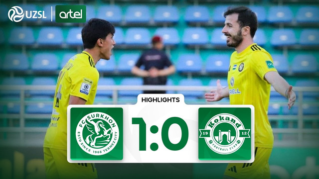 Superliga 22-tur. Surxon – Qo‘qon-1912 bahsida kiritilgan gollar va xavfli vaziyatlar (Highlights)