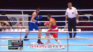 Баходир Жалолов (UZB) – Камшибек Конкабаев (KAZ) | ЧМ по боксу 2019 | Финал