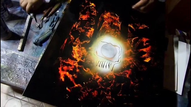 Граффити. Огонь