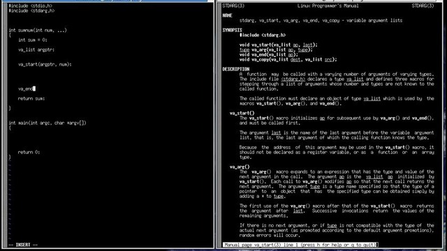 C Programming in Linux Tutorial #078 – va start(), va end(), va arg() Functions