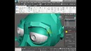Видеоурок по 3DMAX / Adding eyebrows