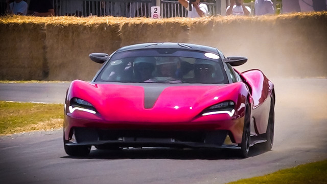 NEW 2026 Lanzante 95-59 Acceleration Sound at Goodwood FOS 2026