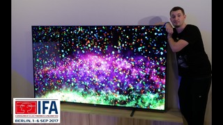 Топовые телевизоры на выставке! samsung q8f и q9f ifa 2017