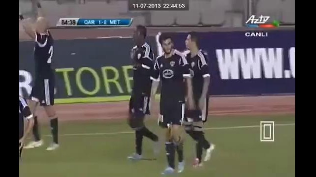 Лига Европы. Квалификация. Карабах (Азербайджан) 1-0 Металлург Скопье (Македония)