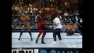 5 man Battle Royal. The Rock vs Kane vs Big Show vs Undertaker vs Mankind