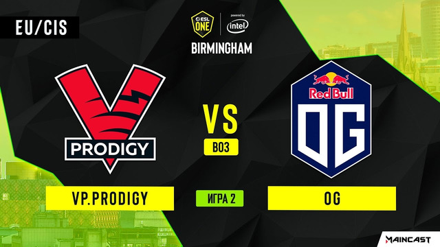 ESL One Birmingham 2020 – VirtusPro.Prodigy vs OG (Game 2)