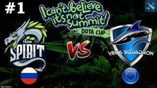 Team Spirit vs Vega #1 (BO2) – I Can’t Believe It’s Not Summit