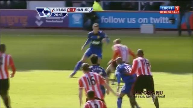 Сандерленд 0 – 1 Манчестер Юнайтед