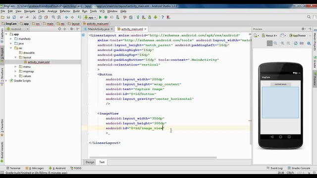 Android Studio Tutorial – 68 – How To Use the inbuilt Camera App