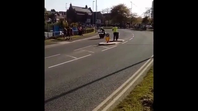 Инцидент на велогонке Тур Йоркшира