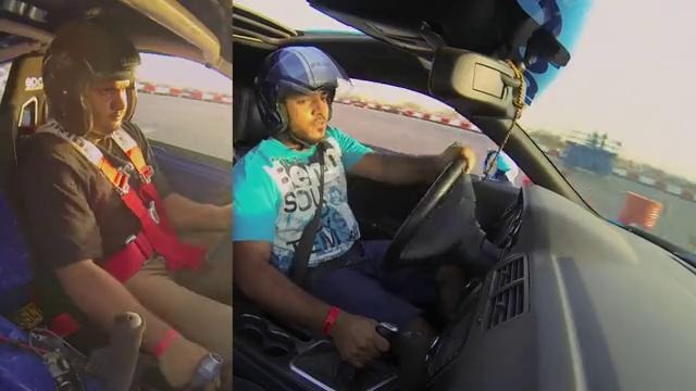 High speed drifting in Oman – Red Bull Car Park Drift 2013