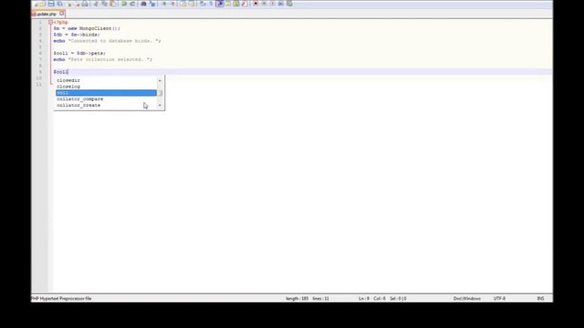 MongoDB Tutorial for Beginners – 23 – MongoDB PHP(4 5) – YouTube