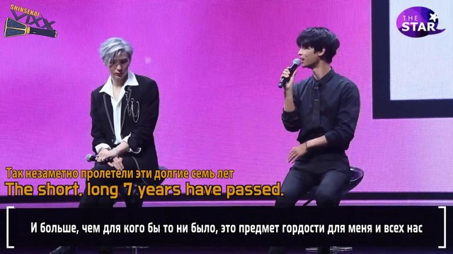[Rus Sub] The Star VIXX on 7th year, renewal of contract military service