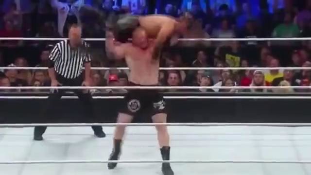 Seth Rollins vs Brock Lesnar Battleground 2015 Highlights (1)