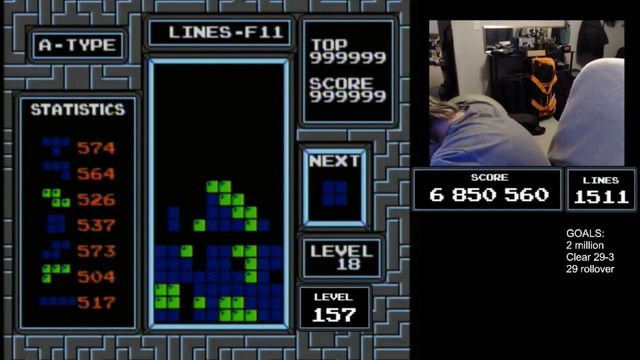 13-летний паренёк «прошел» Tetris впервые за 34 года после создания игры