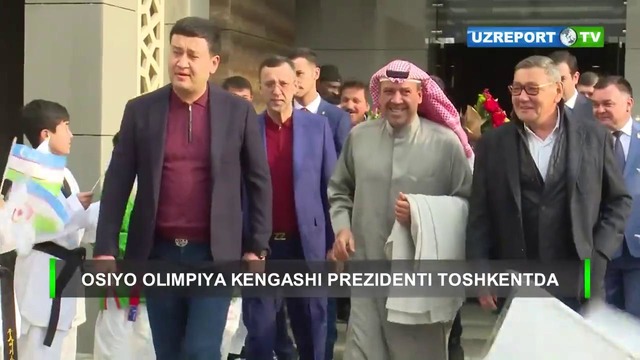 Osiyo Olimpiya Kengashi prezidenti Toshkent shahriga tashrif buyurdi