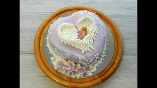 Украшение тортов, торт крылья ангела от sweet beauty сладкая красота, cske decoration