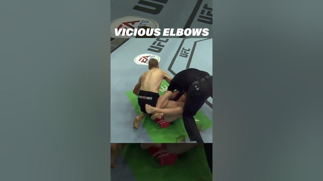 VICIOUS Elbows From Dan Hooker! #ufc #mma