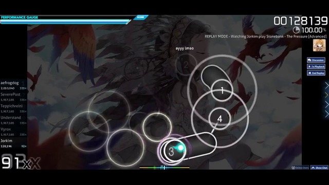 Osu! Stonebank- The pressure