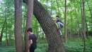 Узбекские Тарзаны в Лесу