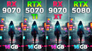 RX 9070 vs RTX 5070 Ti vs RX 9070 XT vs RTX 5080 – Test in 4K