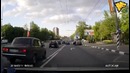Водитель ВАЗа решил нагнать автора, но вышло не совсем удачно