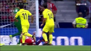 Atlético de Madrid v Villarreal La Liga 28/10/2017