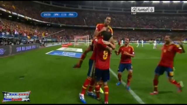España 1-1 Francia 16/10/2012 WorldCup