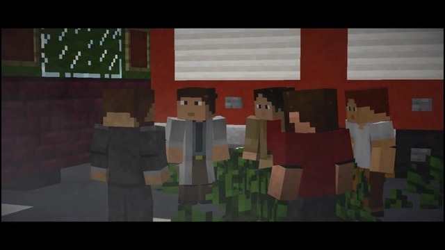 Minecraft сериал: "Тьма будущего" 3 серия. (Minecraft Machinima)