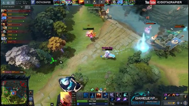 DOTA 2 | Miracle- [Juggernaut] vs 7Mad [Lina] – Coach me Please